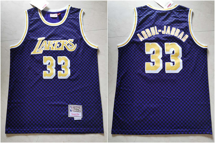 Lakers 33 Kareem Abdul Jabbar Purple Hardwood Classics Jersey,We sell and wholesale Lakers 33 Kareem Abdul Jabbar Purple Hardwood Classics Jersey on line form chian!